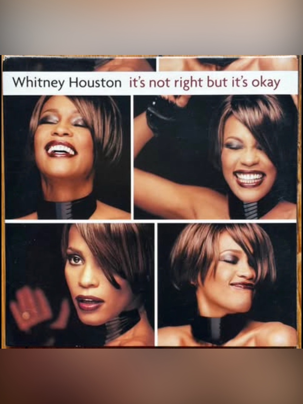 Vintage / Iconic Whitney Houston – It’s Not Right But It’s Okay
1999 CD Single